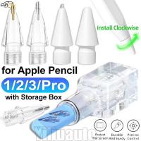 ราคา [Mega] 4PCS Applepencil 1/2/3/Pro Pen Tips - Dust-proof Shock-proof Portable Storage Case - Wear-Resistant Replacement Stylus Fine Nib Tip - พร้อมกล่องเก็บ/พื้นฐาน (29144801839)