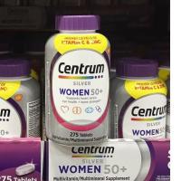 ราคา Centrum Silver Women 50+ Multivitamin Multimineral USA 275 tablets EXP:2028 (47711398098)