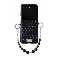 ราคา พร้อมส่ง ป้ายชื่อสไตล์เพชรลายด้านข้างคลิปเคสโทรศัพท์พร้อมสร้อยข้อมือสําหรับ Motorola Razr 70/Motorola Razr 60 Pro/Motorola Razr 60 / 50/Motorola Razr 50 Ultra/Motorola (48010571920)