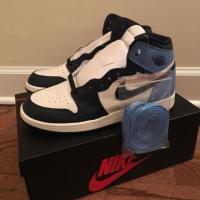 ราคา Nike Air Jordan 1 High Retro Obsidian UNC (6114497101)