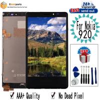 ราคา EBP 4.5 920 LCD สําหรับ Nokia Lumia 920 จอแสดงผล LCD RM-822 RM-821 RM-820 Touch Screen Digitizer Assembly/สําหรับ Nokia 920 (14829791211)