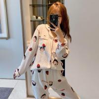 ราคา ชุดนอนเด็กหญิงแบบนักเรียนญี่ปุ่น ดีไซน์น่ารัก เชอร์รี่ มารุโกะ ทำจากผ้ากอซ สไตล์สำหรับฤดูใบไม้ผลิต่อเนื่องถึงฤดูใบไม้ร่วง (46157625273)
