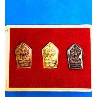 ราคา ชุดพระนาคปรกใบมะขาม พระอาจารย์ชาตรี เนื้อนวะ-ฝาบาตร-ทองแดง รับพระ3องค์ ประกันแท้ พุทธคุณเด่น เมตตามหานิยมแคล้วคลาดโชคลาภ (6871702226)