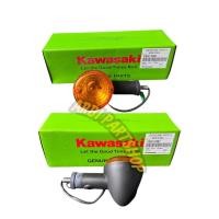 ราคา ไฟเลี้ยวหน้าชุดขวาซ้าย W175 ฉีด W175L W 175 ใหม่ 2024 Original Kawasaki (45852933112)