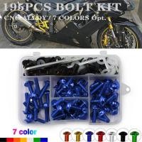 ราคา Fairing Bolts Kit Screw For YAMAHA YZF R1 R1M R15 R25 R3 R6 R125 R15 R25 FZ1 FZ6 FZ8 MT10 MT03 MT09 (48803192176)