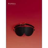 ราคา eye mask ผ้าปิดตา PAPRIKA Eye Mask Emotional Shading Sleep Abstinence Leather Royal Sister Velvet Red Sexy Blindfolded Male (57659771378)