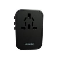 ราคา KRISBOW Universal 5 พอร์ต USB B & Type C 35.5W อะแดปเตอร์ปลั๊กเดินทาง (26637942436)
