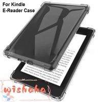 ราคา WISHAHA 9/10/11th Gen ฝาหลัง, TPU โปร่งใส E-Reader, พรีเมี่ยม 2022 กันกระแทกนุ่ม C2V2L3 Funda สําหรับ Kindle Paperwhite 1/2/3/4/5 (53609390682)