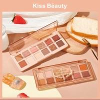 ราคา 87197 อายเเชโดว์ 12 สี Kiss Beauty อายแชโดว์พาเลท ชิมเมอร์ อายแชโดว์ทาตา เนื้อติดทน พร้อมส่ง (21255355441)