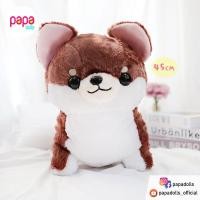 ราคา ตุ๊กตาหมา ชิวาวา ชีวาวา ชิวาว่า ชีวาว่า 45cm มือ1 ของแท้จากญี่ปุ่น Muchimu chihuahua หมาน่ารัก shiba Papadolls (10304238053)