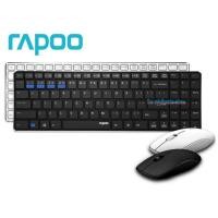 ราคา Rapoo KB-9300M มี2สี ชุดคีย์บอร์ด+เมาส์ไร้สาย Wireless+Bluetooth (สีขาว/สีดำ) (18217782057)