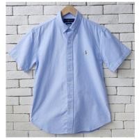 ราคา POLO RALPH LAUREN CUSTOM FIT OXFORD SHIRT #เสื้อเชิ๊ตแขนสั้น (26953326825)