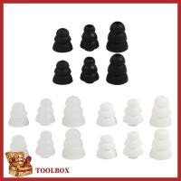 ราคา TOOLBOX Triple Flange Eartips Eargels Ear Tips จุกหูฟังซิลิโคน Bud Eartip สําหรับเส้นผ่านศูนย์กลางภายใน 3 8 มม.-4 5 มม.หูฟังชนิดใส่ในหู (46659448625)