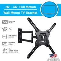 ราคา 32 - 55 นิ้ว UNIVERSAL FULL MOTION CANTILEVER ADJUSTABLE LED LCD FLAT TV TELEVISION WALL MOUNT BRACKET (DF400) (47203632878)