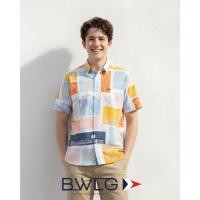 ราคา BWLG เสื้อเชิ้ต แขนสั้น ผ้าคอตตอน 100% รุ่น 15064 C01 สวมใส่สบาย (51105615755)