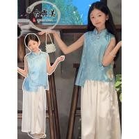 ราคา ฮิจาอุ ชุดกี่เพ้าพรีเมี่ยม เอิร์ธสีน้ําเงิน มีสูท วัยรุ่น เด็ก ชุดกี่เพ้าเท็นกู ฉีเปา 1-15 ปี วัยรุ่น มัธยมต้น ผู้ใหญ่ สีน้ําเงิน ตรุษจีน กี่เพ้า เขียว ฟ้า ฟ้า คราม (49153801360)