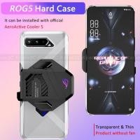 ราคา เคสแข็ง PC ใส ใช้กับพัดลมได้ ROG 5 เคส ASUS ROG PHONE 5 / ROG5 (9081406052)