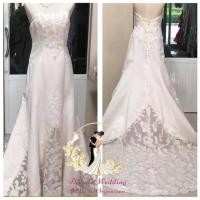 ราคา ชุดแต่งงาน/ถ่ายพรีเวดดิ้ง มือสองสภาพดีมาก สีครีม (2745529466)