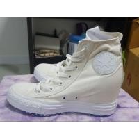 ราคา Converse All star หุ้มข้อเสริมส้นสูง 2.5 นิ้ว (มือสอง) size:39.5/25 cm #07 (24025008094)