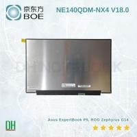 ราคา จอโน๊ตบุ๊ค 14 นิ้ว NE140QDM-NX4 2560x1600 144Hz อะไหล่จอ OEM ทดแทน Asus ExpertBook P5 P5405CSA ROG Zephyrus G14 GA402 (27534388195)