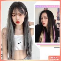 ราคา วิกผมไฮไลท์ผมสังเคราะห์มีสีสัน 22 สําหรับผู้หญิงแฮร์พีช (186323083)
