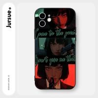 ราคา JURSUE เคสไอโฟน เคสซิลิโคนนุ่มกันกระแทกลายการ์ตูนตลก เคสโทรศัพท์ สีดำ Compatible for iPhone 17 16 15 14 13 12 11 Pro Max SE 2020 X XR XS 8 7 Plus xsmax 6splus 7plus 8plus พลัส Y419 (23456011113)