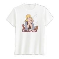 ราคา เสื้อยืดพิมพ์ลายCinderella 2 (27651132906)
