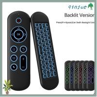 ราคา QINJUE 2.4G เมาส์ไร้สาย, 2-in-1 Mini Keyboard Bluetooth 5.2 เปลี่ยนรีโมทคอนโทรล, 7 สี Backlit Gyroscope รีโมทคอนโทรลไร้สาย Android (56861145120)