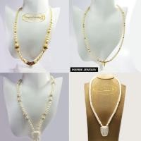 ราคา Inspire Jewelry (NN) ,สร้อยคอกระดูกช้าง งาน Design handmade และ มีหลายแบบ ลงยาคุณภาพ ห้อยพระได้ 3 องค์ ขนาด 24 นิ้ว (25924426632)