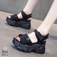 ราคา รองเท้าส้นเตารีดสายคาดผ้า (IR SH-2) ส้นเตารีดส้นสูง 3 นิ้ว เสริมหน้า 1.5 นิ้ว (รุ่นนี้มาใหม่นะคะ) (22631329298)