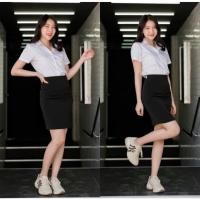 ราคา กระโปรงทรงเอ ผ่าหลัง เอว25 ยาว20 (40902103316)