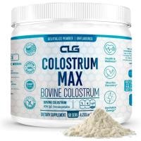 ราคา CLG Colostrum Max Powder 120g (60 เสิร์ฟ) อาหารเสริมโบวีนหญ้าเพื่อสุขภาพ Gut, Immune Support, Hair Growth, Skin Health, IgG สูง, Bio-ปราศจากกลูเตน, ไม่ปรุงแต่ง, (41430099800)