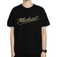 ราคา ภาพยนตร์ Michael Jackson Michael Jackson Merchanting เสื้อยืด Retro Cheer แขนสั้นผู้ชายผู้หญิงเสื้อผ้าชั้นนํา (42280728162)