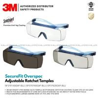 ราคา แว่นตาซีรีส์ 3M SecureFit Overspec SF3700 | แว่นตาป้องกันหมอกป้องกันรอยขีดข่วนSF3701ASGAF-BLU | SF3702ASGAF-BLU | SF3707SGA (56803287266)