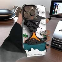 ราคา Volcanic Outbreak เหมาะสําหรับ Apple 17Promax เคสโทรศัพท์ เคส iPhone16/15/1413 Apple 17max (47510629620)