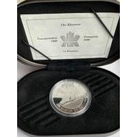 ราคา เหรียญเงินขัดเงาชุดเรือใบของประเทศแคนาดา ปี2000 (53256276822)