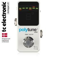 ราคา Tc Electronic® PolyTune 3 Mini เครื่องตั้งสายกีตาร์ แบบเหยีบบ มีระบบ Buffer ควบคุมและชดเชยสัญญาณไฟ (Guitar String Tuner (3662822742)
