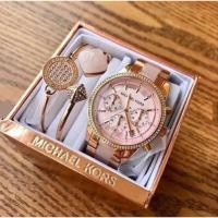 ราคา Michael Kors MK นาฬิกาแบรนด์เนมแท้100% MK-005 (2040140440)