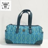 ราคา Brand:ANNA SUI BostonFabric x Leather bag (6778252947)