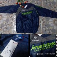 ราคา Aก157#เสื้อผ้าร่มงานป้ายhummelทรงสวมปลายเอวจั้มงานสกรีนแน่นๆๆใส่ออกกำลังกายขี่จักรยาน ✋ (15085164122)