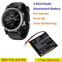 ราคา OOTQ OrangeYu 410mAh Smartwatch Battery for Garmin Fenix 5X, Fenix 5X Running (19884876344)
