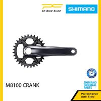 ราคา SHIMANO DEORE XT M8100 MTB CRANKSET 32/34T X170/175mm CRANK FC-M8100 (48555033347)