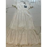 ราคา เดรสยาวลูกไม้ขาวSize S-Mงานป้ายLove Ladyป้ายห้อย (24732315760)