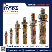 ราคา พุ๊กเหล็กฝังคอนกรีตบรรจุเป็นกล่องพลาสติกใส/Expansion Bolt BY TORA (28721312653)