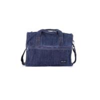 ราคา HAPITAS กระเป๋าพับ กระเป๋าสะพาย ขนาดBoston S ลาย Jeans (1272019902)