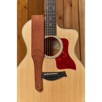 ราคา TAYLOR GEMSTONE 2.5" SANDED LEATHER GUITAR STRAP MEDIUM BROWN (มือสอง ใหม่เอี่ยม) (51101381299)