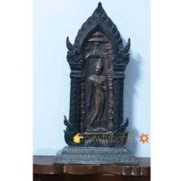 ราคา พระกำแพงศอกเนื้อชิน หลวงพ่อขอมวัดไผ่โรงวัว สุพรรณบุรีปี ๒๕๐๕ ซุ้มเดิม ผิวหิ้ง (3892105499)