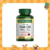 ราคา Nature's Bounty Fish Oil With Omega 3 Softgels, 1000 Mg, 120 Ct (26167133094)