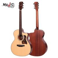 ราคา กีต้าร์โปร่งไฟฟ้า SAGA รุ่น G100C ( Solid Top ) (25952926943)