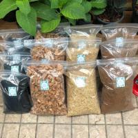 ราคา วัสดุปลูก กาบมะพร้าวสับ ขุยมะพร้าว แกลบดิบ แกลบดำ บรรจุถุงซิปล็อค (5336081801)